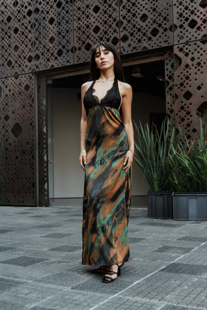 Vestido Etoile en Seda Italiana